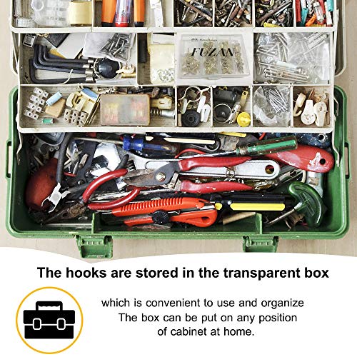 72 pcs Picture Hangers with 10-60lbs, 4 Different Size Picture Hangers, Iron Alloy Nail Hooks, Plaster Picture Hanging Kit on Wooden/Drywall Hanging Hardware for Clock, Mirror, Jewelry - size: 10-60LBS