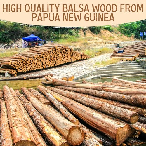 Yulejo 215 Pieces Balsa Wood Sticks Wooden Dowel Rods Square Hardwood Unfinished Wooden Strips for DIY Molding Crafts Projects Making(1/8, 3/16, 1/4 Inch) - size: 1/8, 3/16, 1/4 Inch