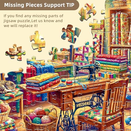 Quilt Sewing Puzzles for Adults 1000 Pieces - color: Quilt Haven