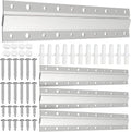 French Cleat Picture Hanger 10inch,Wall Mount Picture Hanger Kit (4 Pairs) - size: 10inch-4Pairs