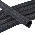 Automotive Mesh Woven Wire Sheathing Split Wire Loom 3/8"-28ft - style: 3/8" - 28 Feet