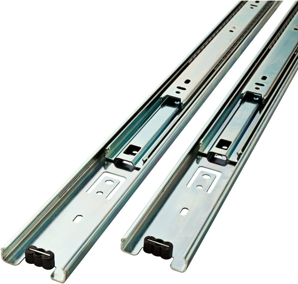 Liberty D80616C-ZP-W 16-Inch Ball Bearing Drawer Slides (Pack of 10) - size: 16 Inch (Pack of 10)