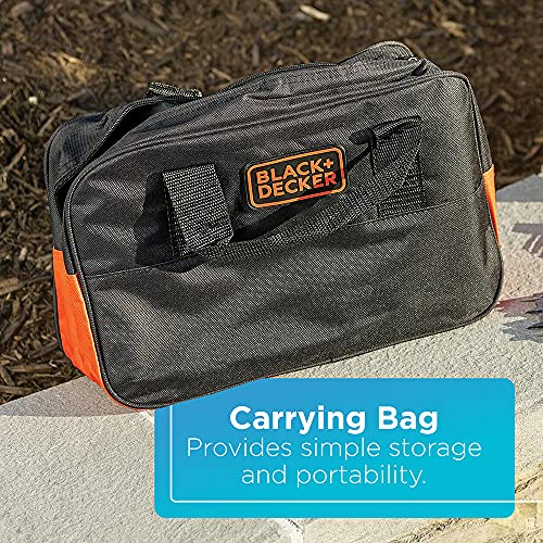 BLACK+DECKER 20V MAX 68-Piece Cordless Drill and Home Tool Project Kit with Tool Storage Bag (LDX120PK)