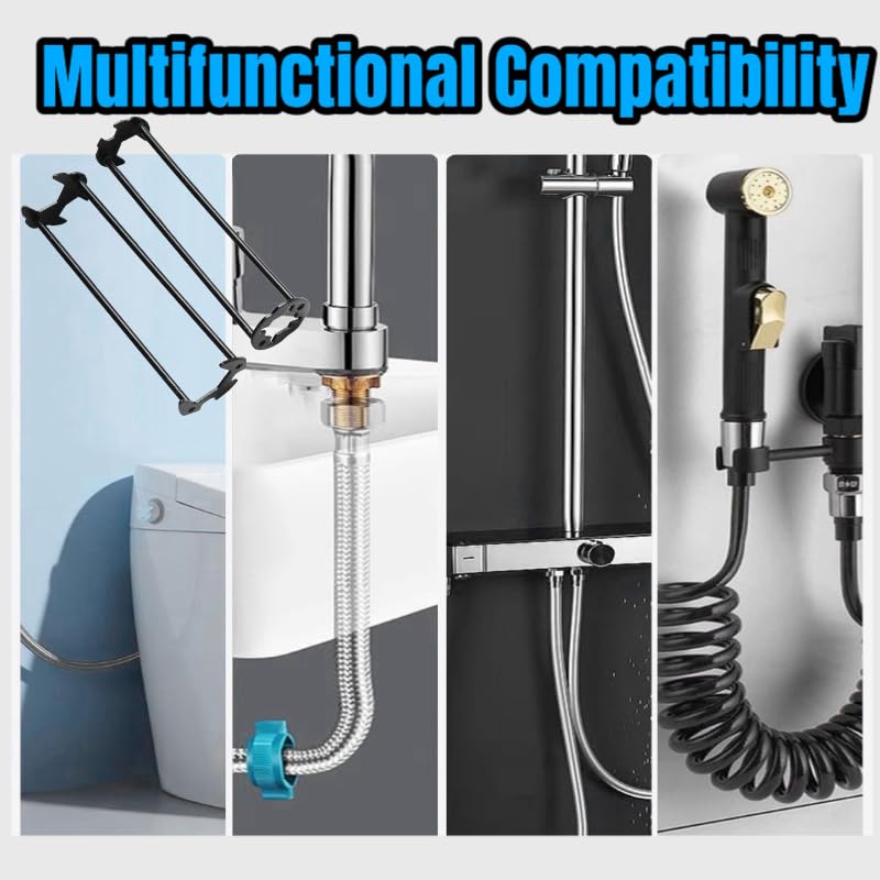 2026 Upgraded Multifunctional Sink Wrench 2-Pack — Plumbing Tools for Tight Spaces, Faucet & Basin Installation for Kitchen Bathroom