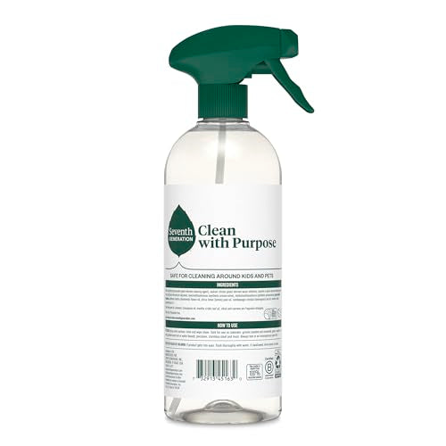 Seventh Generation All Purpose Cleaning Spray Lemon Chamomile scent Surface Cleaner Cuts Grease 23 oz - size: 23 Fl Oz (Pack of 1)