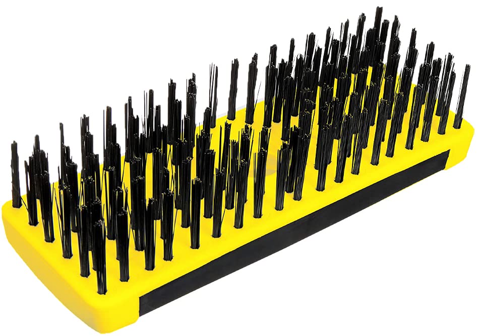 ALLWAY SB619 Carbon Steel Wire Scrub Brush Block - style: Carbon Steel Wire Scrub Brush Block