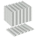 10 Pcs Truss Plates 4x6 Inch, Pronged Truss Mending Plate with Nail Teeth, Mending Plates for Wood Trusses Construction - size: 4"x6"