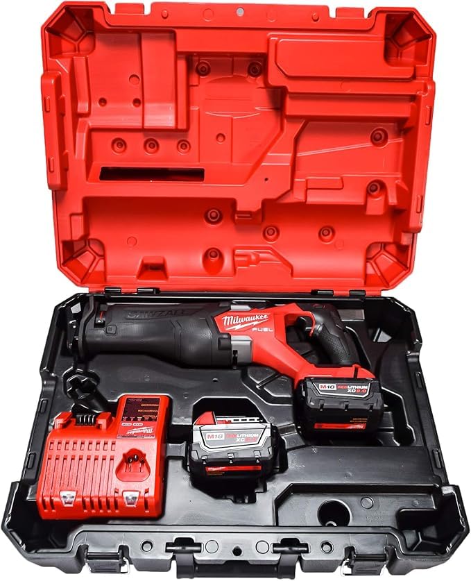Milwaukee 2621-22 M18 Sawzall Reciprocating Saw W2 Bat - style: 2621-22