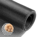 Pet Proof Window Screen Replacements 47.2"X 98.4" Window Screen Roll Door Screen Replacement Mesh Heavy Duty Screens Repair Kit for Sliding Door Patio (Folded Package)
