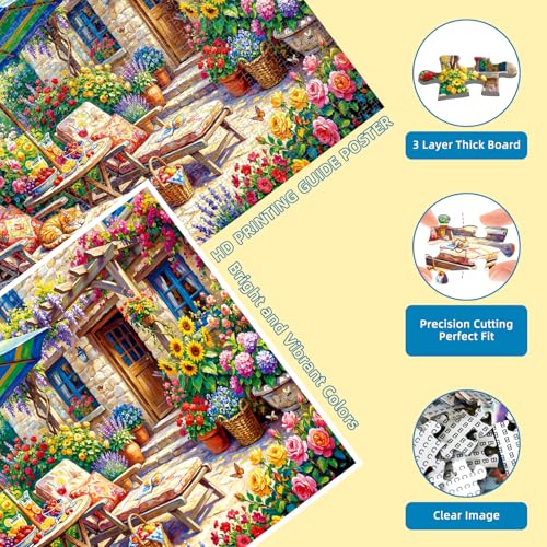 Sweet Summer Time Puzzles for Adults 1000 Pieces, Fun Puzzles - color: Sweet Summertime