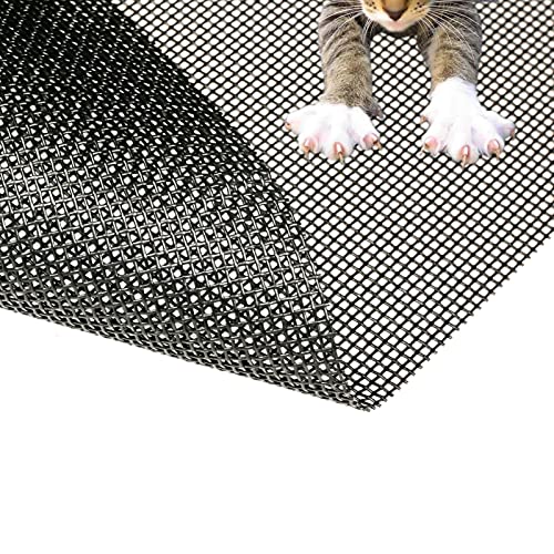 Tooltriz Pet Proof Window Screen Replacement, 60“ x 100” Upgraded Thicken Charcoal Fiberglass Mesh for Sliding Pet Screen Door Repair Kit - Screen Door Protector for Dogs Patio Screen mesh - size: 60“ x 100"