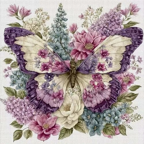 Butterfly Animals Diamond Painting Kits for Adults,5D Diamond Art Kits - color: DZ873