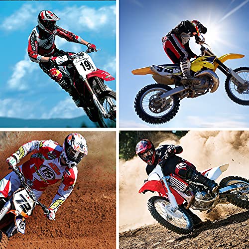 Professional Motorcycle Motocross Goggles Men & Women ATV Dirt Bike Goggles - color: Sliver Lens+color Lens