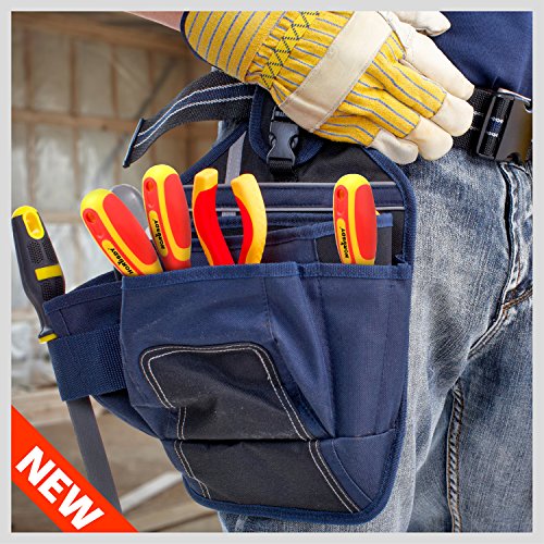 HORUSDY 6-Piece 1000V Insulated Precision Screwdriver Set, Magnetic Tip CR-V Electrician Tools with Cushion Grip TPR Handle for Electrical Applications - style: 6-Piece 1000v Insulated Screwdriver Set