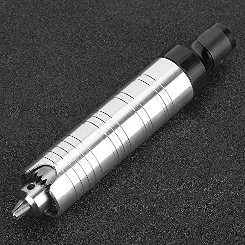 Stainless Steel Handpiece Chuck, Flex Shaft Rotary Tool, 0.3-4mm Drill Chuck Key for Flexible Shaft Grinding Machine Handle Tool