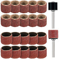 Leelosp 22Pcs Dog Nail Grinder Bands Drums,1/2 Inch 60 Grit and 100 Grit - size: 1/2 Inch 60 Grit and 100 Grit