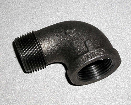 LDR Industries 310 SE90-38 Street Elbow, 3/8-Inch, Black - size: 3/8 Inch, style: 90 Degree Street Elbow