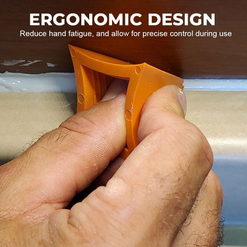 2 Pack Silicone Caulking Tool Kit – Reusable Sealant Finishing Tools