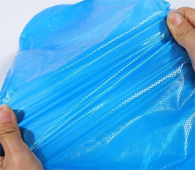 Fancystyle Pack of 400 Disposable Thicker Boot and Shoe Covers 19 inch Tall - color: Blue, size: 200 Pairs(400)