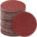 130 PCS 3 Inch Sanding Discs Hook and Loop, MAPRIAL 40 Grit Course Sandpaper Attachment for Drill Sander Grinder Rotary Tools, Wood Furniture, Woodworking, Metal Polishing - size: 3 inch - 40 grit