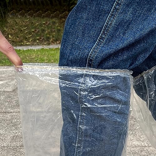 Fancystyle 10 Pairs Pack of 20 Disposable Thicker Boot and Shoe Covers 19 - color: Clear, size: 10 Pairs(20)