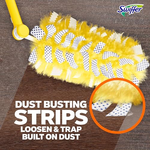 Swiffer Duster Kit with 3 ft Extendable Handle