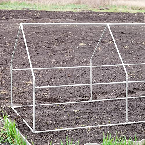 Xuniea 42 Pieces 1 Inch PVC Pipe Fittings Elbow Set Tent Connection Tee Heavy Duty PVC Elbow Fittings for Greenhouse Shed Pipe, Furniture Build and More - size: 1 Inch