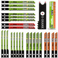 25pcs U-Shank Jigsaw Blades Set with Storage Case - size: 25pcs BD119B-BD127D