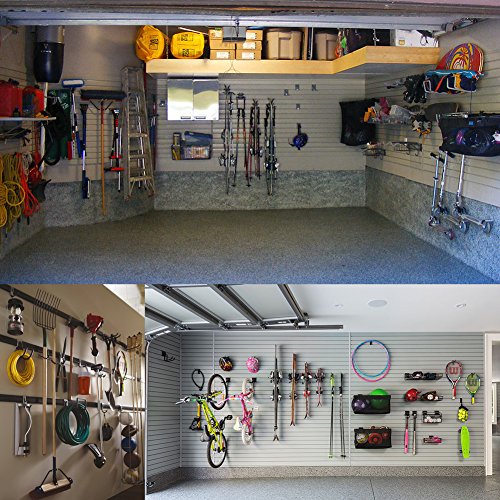Heavy Duty Utility Garage Storage Hooks,Universal Wall Mount J Organizer Hangers for Hoses,Garden Tools,Cords,Cables,Toy Bag - size: 5.4 Inch x 4 Inch