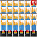 AROIC Acrylic Paint Brush Set, 36pack/360pcs Nylon Hair Paint Brushes - size: 360pcs-blue