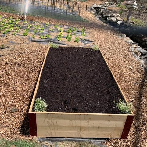 Raised Garden Bed Corner Brackets for 20"-24" Bed - Set of Four