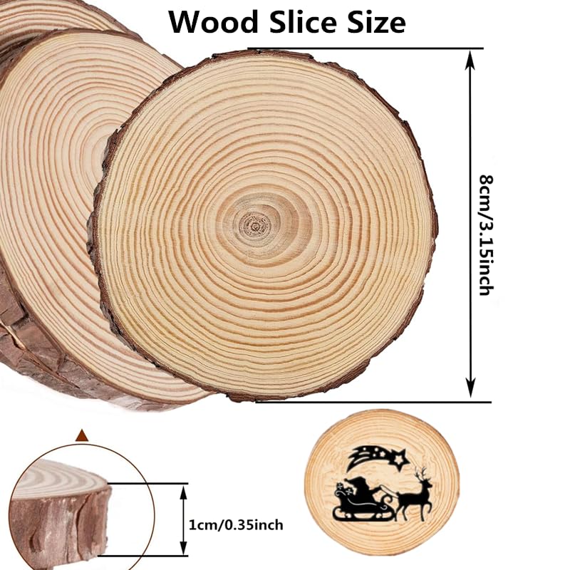 11pcs Wood Burning Kit for Beginners, with 4Oz Wood Burning Paste, 2pcs Wood Slice, 8pcs Craft Paint and Tool, Heat Activated Wood Burner Gel Wood Engraver Ideal for DIY Crafts and Art Projects