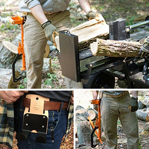 LogOX Hauler Holster, Hands-Free Convenience While Operating Equipment, Custom Made Holster for The LogOX 3-in-1 Forestry Multitool Hauler, Made in USA (Patented)