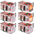 RoomHacks Moving Bags, Heavy Duty Large Storage Bags, 88L, 6 Pack, Clear - size: 88L- 6Packs