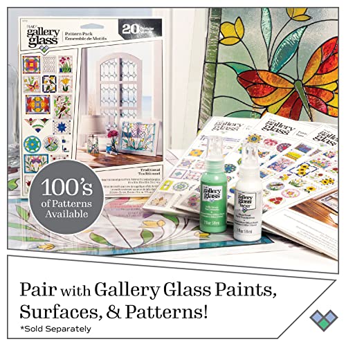 Gallery Glass Stained Glass Tool Set, 4 Piece Tool Set Perfect for Stained Glass DIY Arts and Crafts, 19739