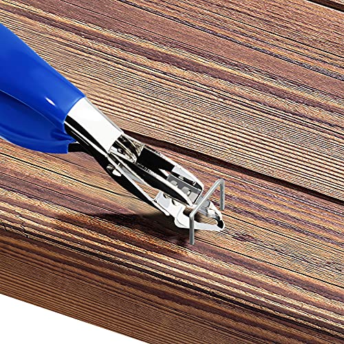 7 Pieces Staple Remover Tools Set for Upholstery, Construction and Auto Car, Professional Tack and Nail Puller Kit for Efficiently and Easily Remove All Kinds of Staples,Tacks and Nails (Blue) - color: Blue