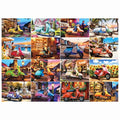 Scooter Journey Puzzles for Adults 1000 Pieces - color: Scooter Journey