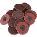 OEMTOOLS 22519 3” Twist Lock Surface Prep Discs, 25 Piece Set, Medium Maroon, Finishing Abrasive 3” Sanding Disc Surface Conditioning Tool Bundle, Sander, Rotary Tool, and Die Grinder Accessories - style: 25 Piece Meduim Grit Surface Prep Discs