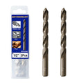 1/8 Drill Bits for Metal and Hard Steel(10pcs),M35 High Speed Steel Twist Jobber Metal Drill Bits,with Index Storage Case - size: 1/8 in (10 pcs)