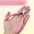 4.4" Mini Short Flat Nose Pliers for Jewelry Making Small Duck Billed Pliers Smooth Jaws Flat Plier Wire Straightener Jewelry Making Tools for Wire Bending Straightening Craft DIY Supplies - style: Short Flat Nose Pliers