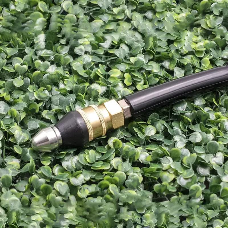 2023 Sewer Cleaning Tool High-pressure Nozzle, Drain Augers, Sewer Pipe Dredging And Cleaning Tools for Pipe Unclogging - Drain Clog Remover | Hair Clog Remover | Toilet Clog Remover (A)