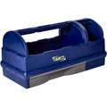 Raaco Open Portable Tool Box Organizer with Handle - Hand-Held Storage | Plastic Polypropylene Toolbox with 3 Compartments & Built-in Drawer, Hand-Held Storage Carrier, 55 lb Load Capacity, workshop - style: Open