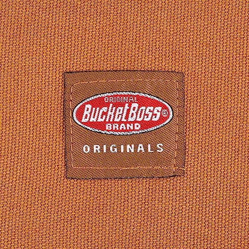 Bucket Boss mens Tool,adjustable,work Tool Bag, Brown, 16 pockets US