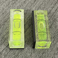 3Pcs Magnetic Small Bubble Levels 40x15x17mm Mini Square Bubble Spirit Level Measuring Layout Tools (40mm) - size: 40mm