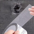Fiberglass Screen Repair Tape, Strong Adhesive Waterproof Window Screen Repair Kit, Mesh Repair Patch for Screens, Doors, Tents & RVs
