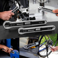 DURATECH Adjustable Wrench Set, 8-inch & 10-inch, 2 Piece - style: Double Box End