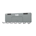 FLEX TRACK-LOCK Wall Mount Storage System 7-Straight Hook Rack - FS1517 - style: 7-Straight Hook Rack